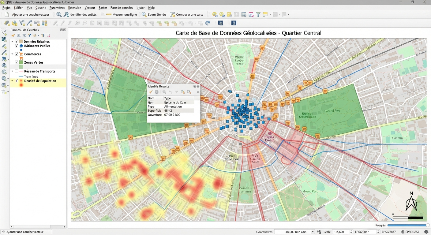 Bases de données géolocalisées PostGIS, Geomark SIG Solutions