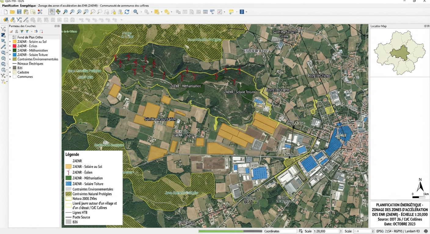 Zones d'Accélération des ENR, Geomark SIG Solutions