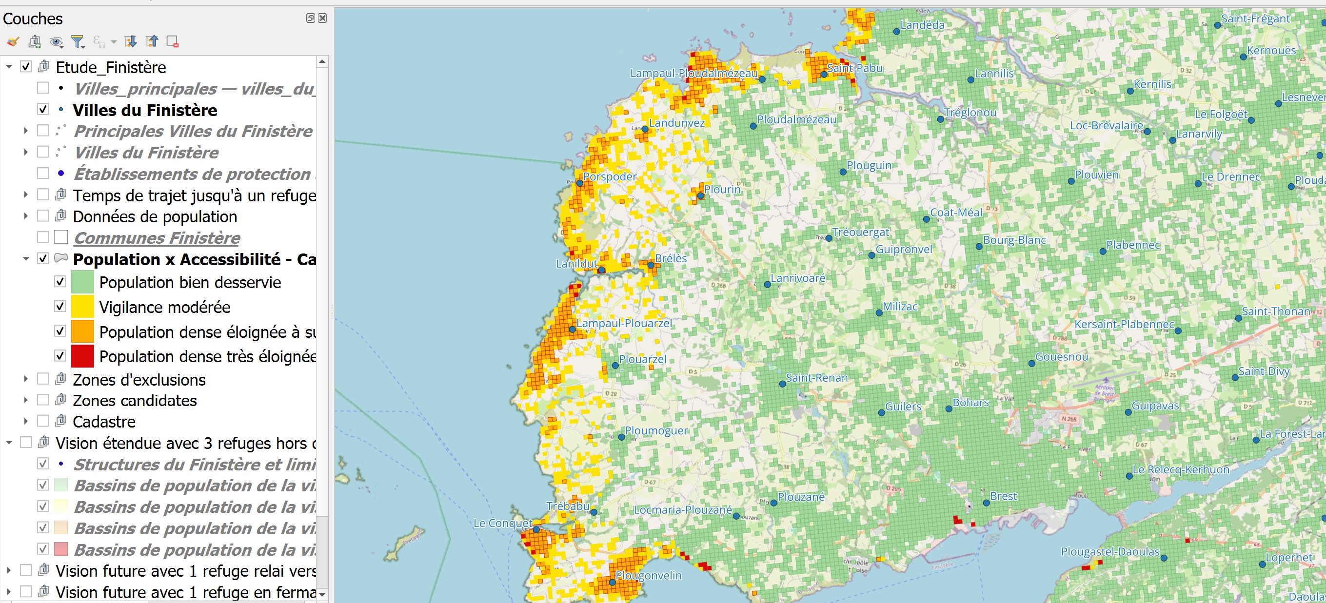 Analyse croisée de données, Geomark SIG Solutions