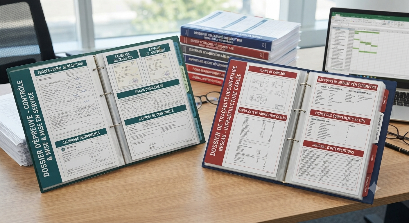 Dossier de traçabilité documentaire réseau, Geomark SIG Solutions