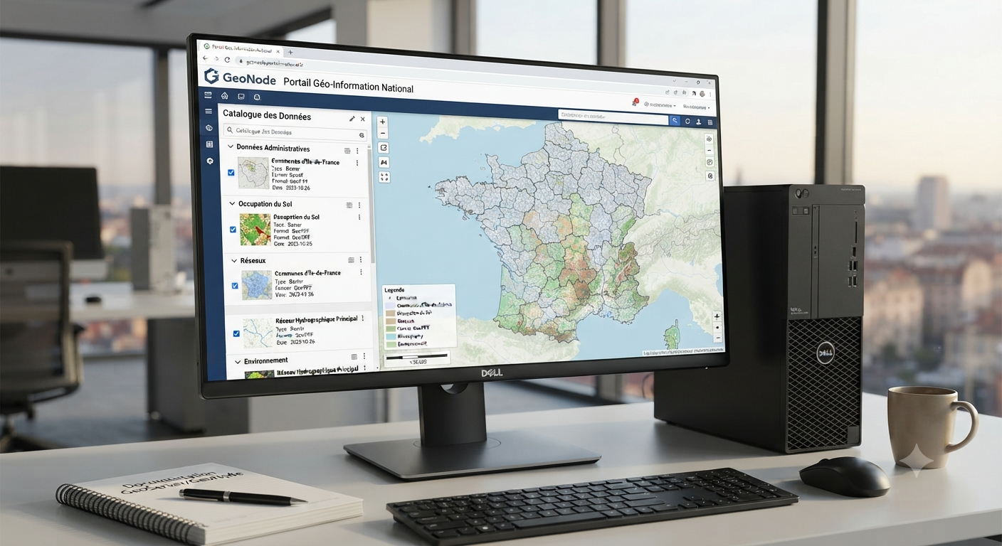 Catalogue de données GeoNode, Geomark SIG Solutions