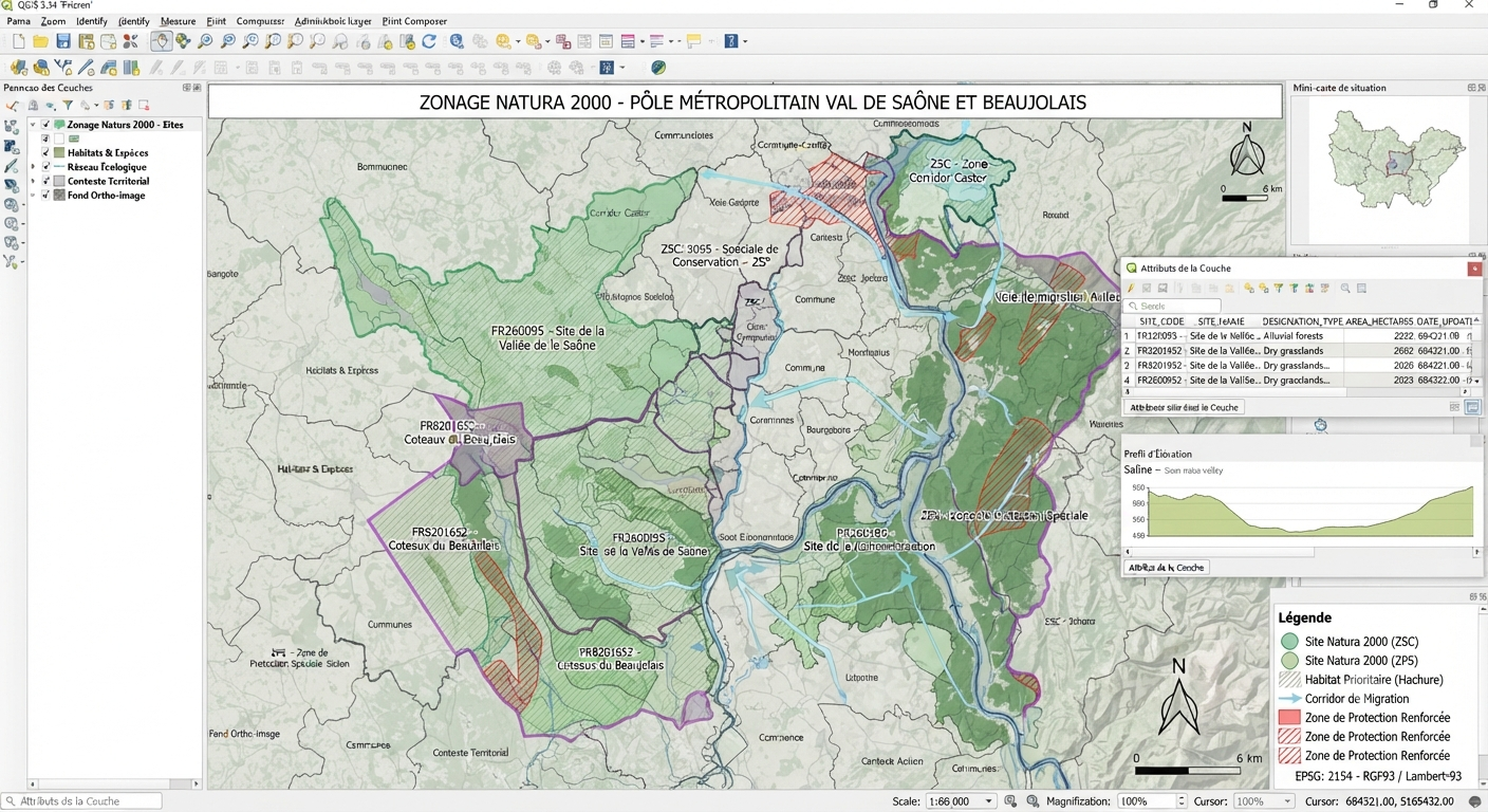 Zonage Natura 2000, Geomark SIG Solutions