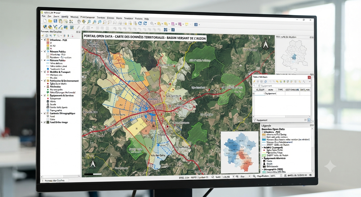 Portail Open Data collectivité, Geomark SIG Solutions