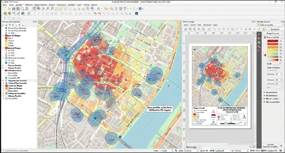 Règlement DECI, points d'eau incendie, Geomark SIG Solutions