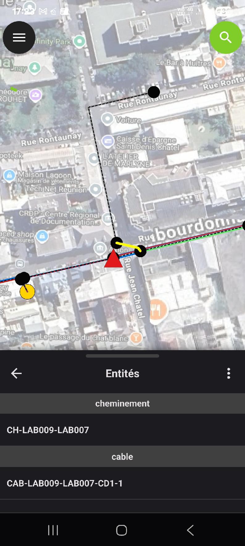 Collecte terrain sur application mobile QField, Geomark SIG Solutions